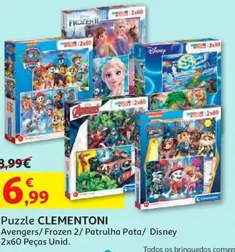 Auchan Puzzle avengers clementoni promoção