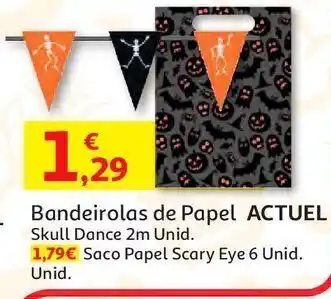 Auchan Bandeirolas papel actuel promoção