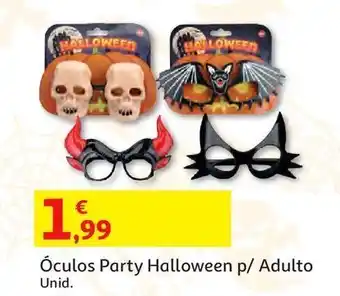 Auchan Oculos party haloween p/adulto promoção