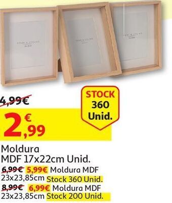 Auchan Moldura promoção