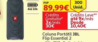Auchan Coluna portátil jbl flip essential2 promoção