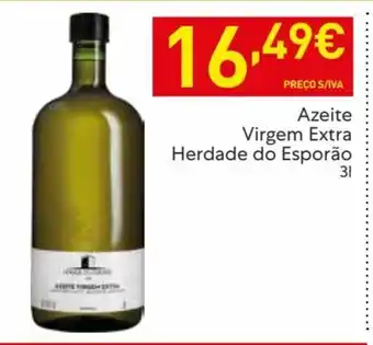 Recheio Azeite Virgem Extra Herdade do Esporao 3L promoção