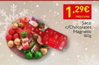 Recheio Saco c/ Chocolates Magnetic 180g promoção