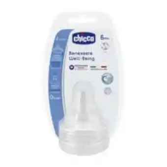 Tetina silicone 6m+ fluxo papa