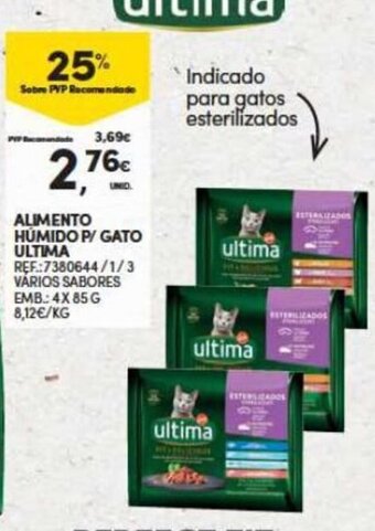 Continente Alimento Humido p/ Gato Ultima promoção