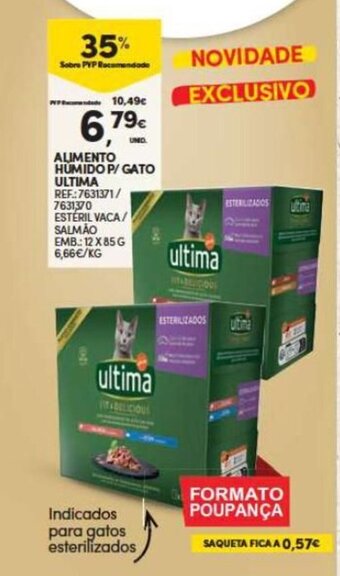 Continente Alimento Humido p/ gato Ultima promoção