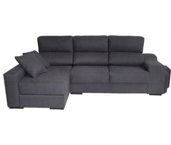 Chaise longue esquerda com 2 puffs lucía dymar