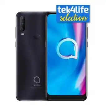 Tek4life Smartphone alcatel 1s 3gb/32gb preto - recondicionado grade a+ promoção