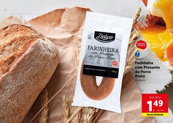 Deluxe Farinheira com Presunto de Porco Preto 160g