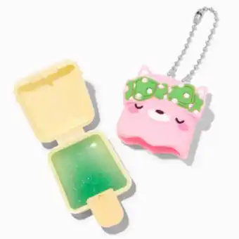 Claire's Pucker pops® sleepy cat lip gloss - raspberry promoção