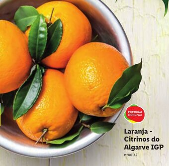 Lidl Laranja - Citrinos do Algarve IGP 2kg promoção