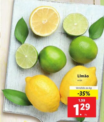 Lidl Limão promoção