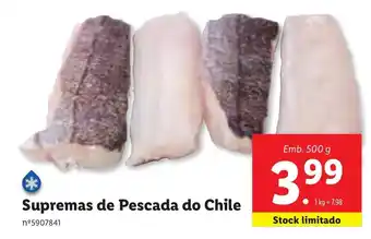 Lidl Supremas de Pescada do Chile 500g promoção