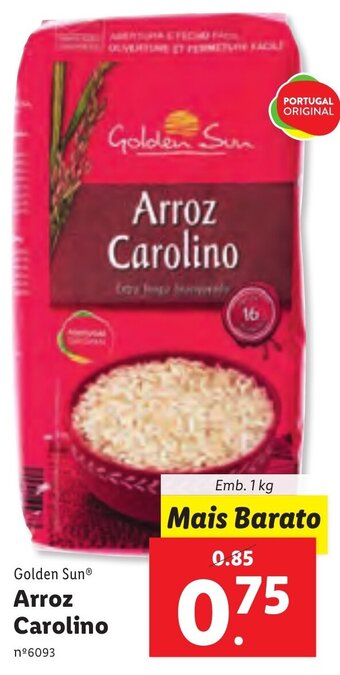 Lidl Arroz Carolino 1Kg promoção