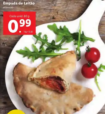 Lidl Empada de Leitão 80g promoção
