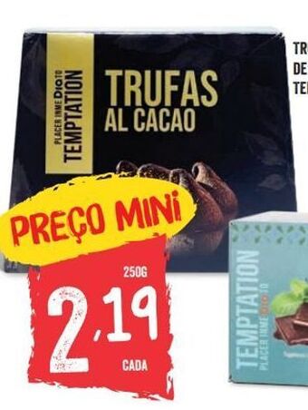 Minipreço Trufas de chocolate promoção