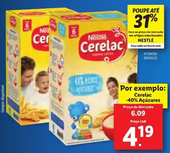 Lidl Cerelac promoção