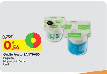 Auchan Queijo fresco santiago promoção