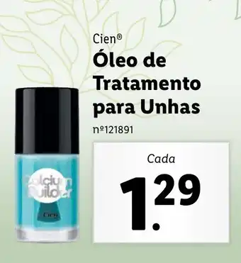 Lidl Cien Óleo de Tratamento para Unhas promoção