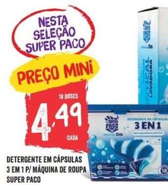 Minipreço Detergente em cápsulas promoção