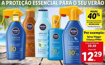 Lidl Spray Trigger Criança FP50+ promoção