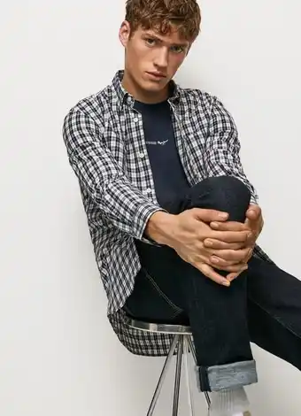 Pepe Jeans Camisa algodão fleming promoção