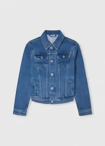 Pepe Jeans Jaqueta denim new berry promoção