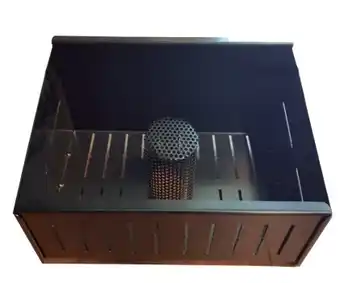 Maxmat Queimador de pellets retangular 39x26cm promoção