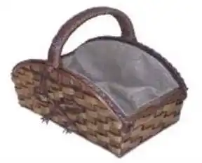 Maxmat Cesto madeira tala redondo 45x45x43cm promoção