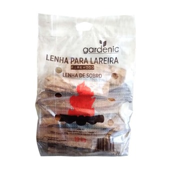 Pingo Doce Saco de lenha para lareira gardenic promoção