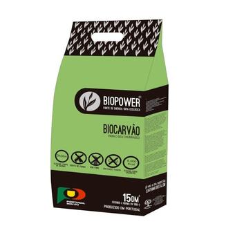 Pingo Doce Carvão bio para churrasco biopower promoção