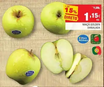 Continente Macã Golden Embalada promoção