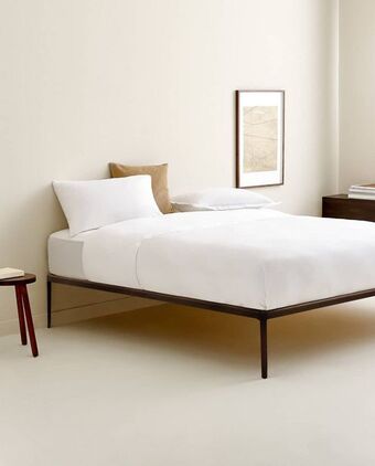 ZARA HOME (300 fios) capa de edredão cetim promoção