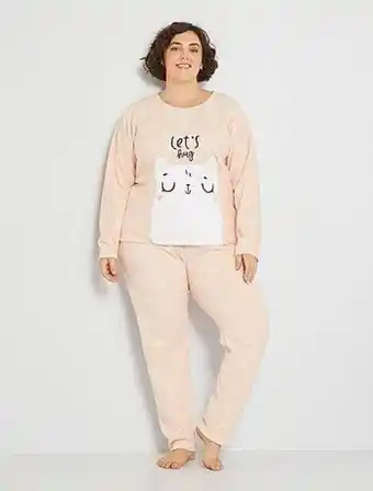 Kiabi Camisola comprida com gola alta e malha mesclada promoção