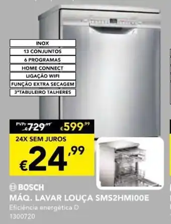Bosch Maq. Lavar louca
