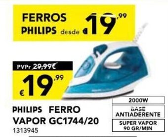 Radio Popular Philips Ferro Vapor promoção
