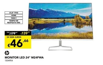 HP Monitor Led 24"