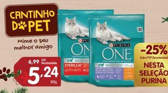 Minipreço Ração para gatos purinaone promoção