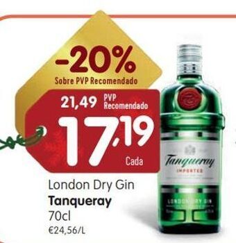 Minipreço Gin tanqueray promoção