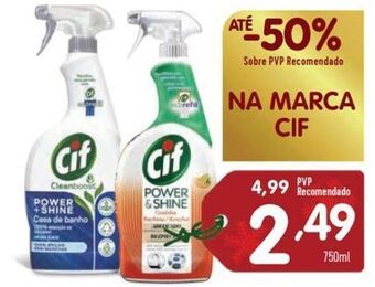Minipreço Limpadores cif promoção