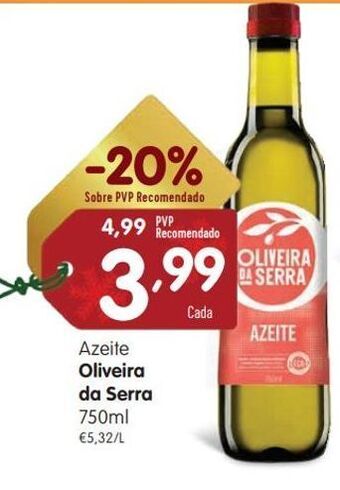 Minipreço Azeite extravirgem oliveira da serra promoção