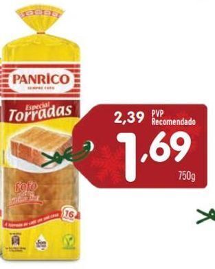 Minipreço Pão de forma panrico promoção