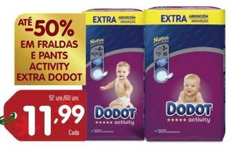 Minipreço Fraldas dodot promoção
