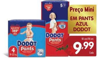 Minipreço Fraldas dodot promoção