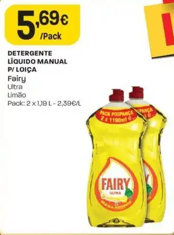Intermarché Detergente Liquido Manual p/ Loica 2x1.19L promoção