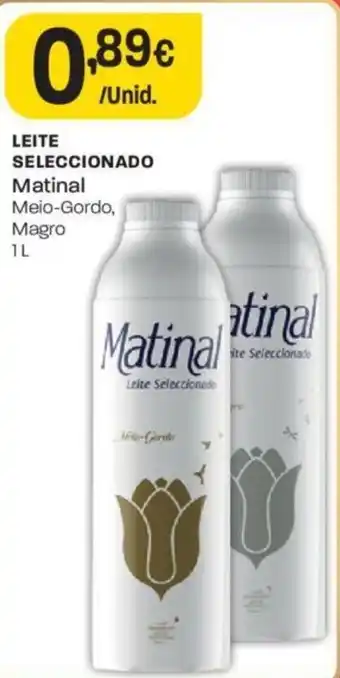 Intermarché Leite Seleccionado Matinal 1L promoção