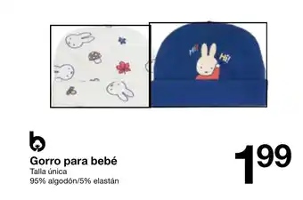 Zeeman Gorro para bebe promoção