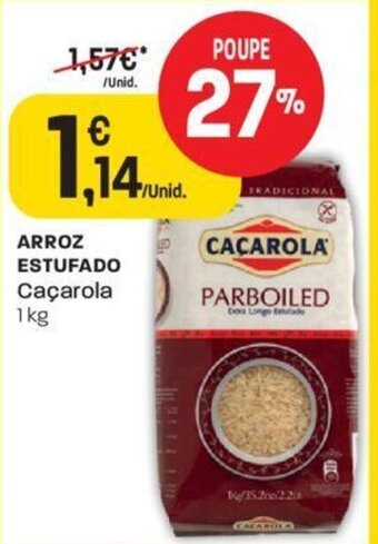 Intermarché Arroz Estufado Cacarola 1kg promoção
