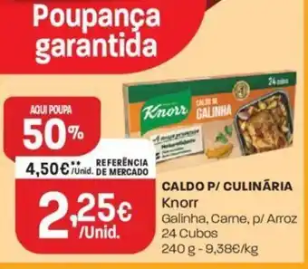 Intermarché Caldo p/ Culinaria Knorr 240g promoção
