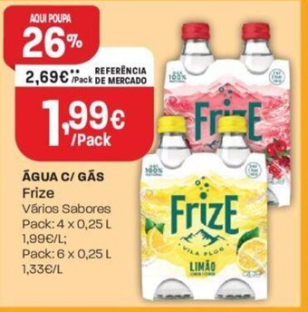 Intermarché Agua c/ Gas Frize promoção